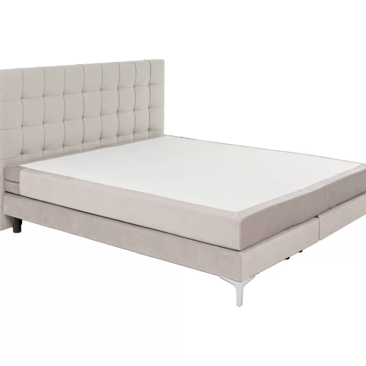 KARE Design Betten | Boxspringbett Benito Star Creme 160X200Cm