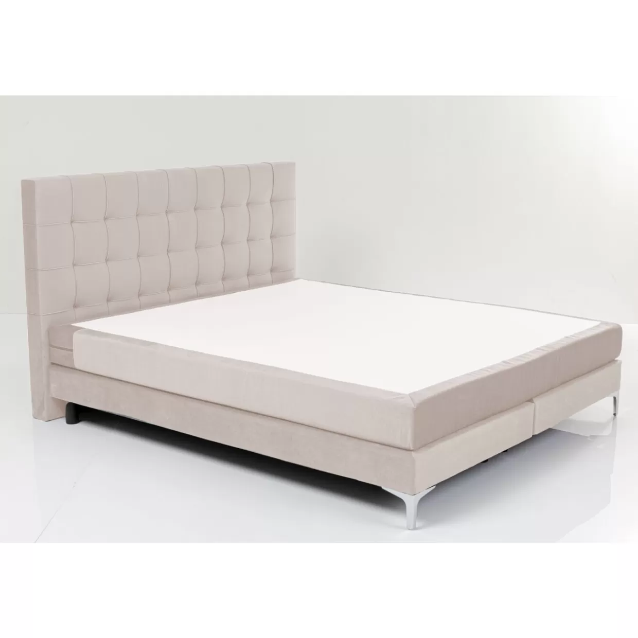 KARE Design Betten | Boxspringbett Benito Star Creme 180X200Cm