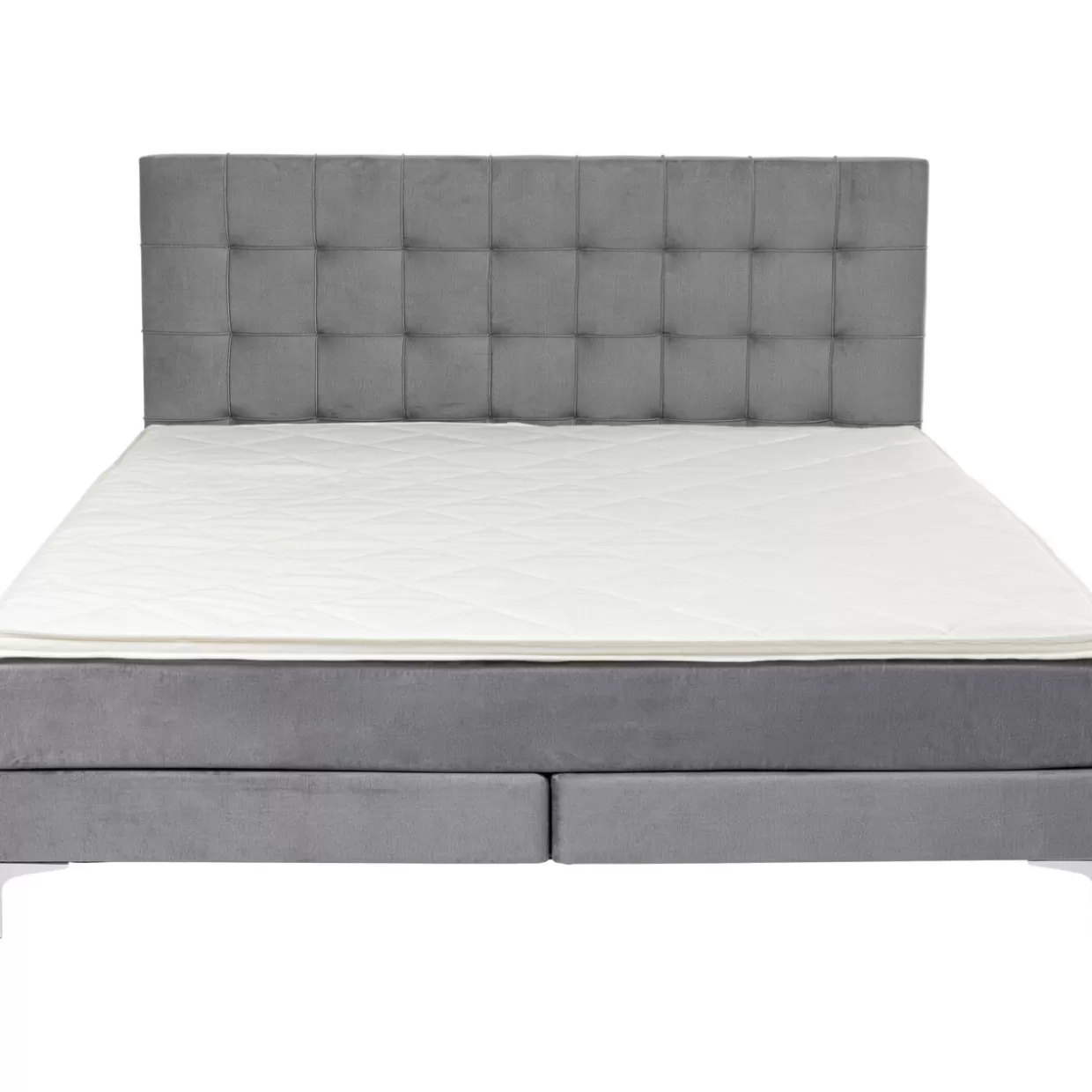 KARE Design Betten | Boxspringbett Benito Star Grau 160X200Cm