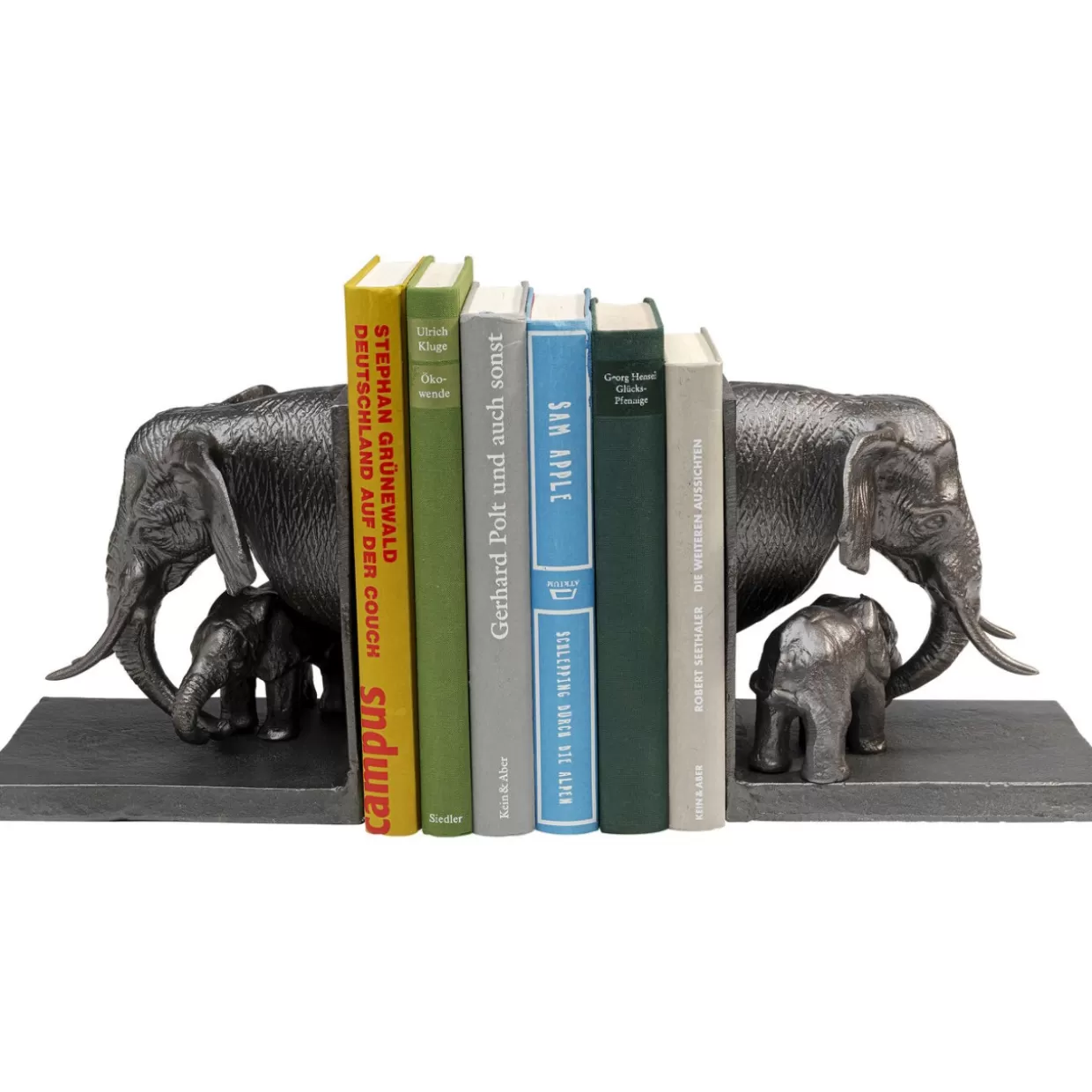 KARE Design Deko & Geschenkartikel | Buchstutze Elephant Family (2/Set)