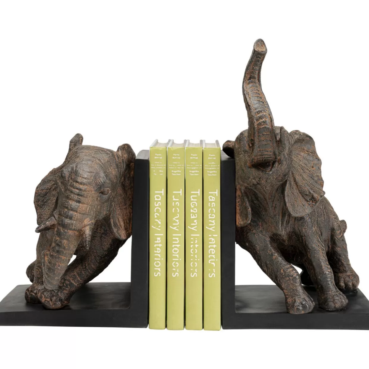 KARE Design Deko & Geschenkartikel | Buchstutze Elephants 25 (2/Set)