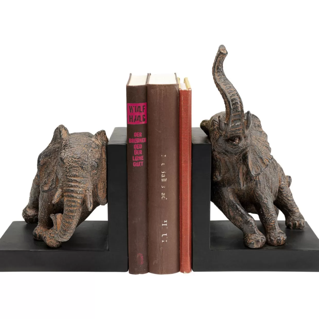 KARE Design Deko & Geschenkartikel | Buchstutze Elephants 42 (2/Set)