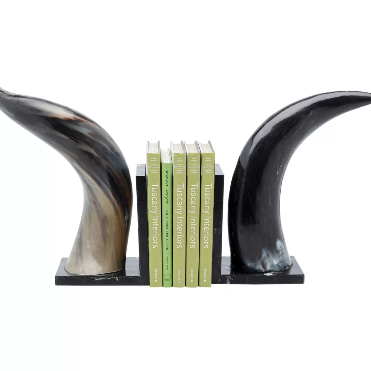 KARE Design Deko & Geschenkartikel | Buchstutze Horns (2/Set)