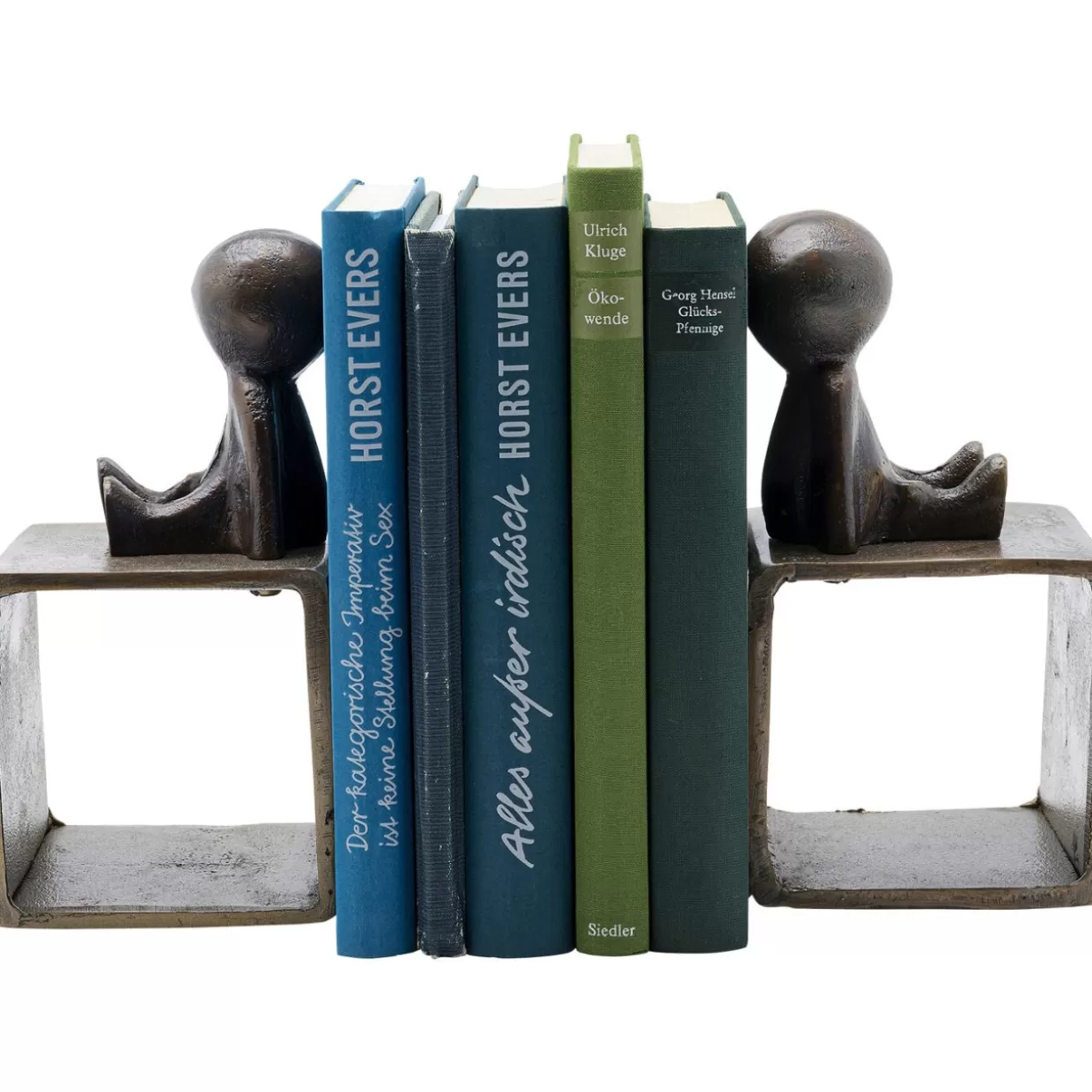 KARE Design Deko & Geschenkartikel | Buchstutze Little Males (2/Set)