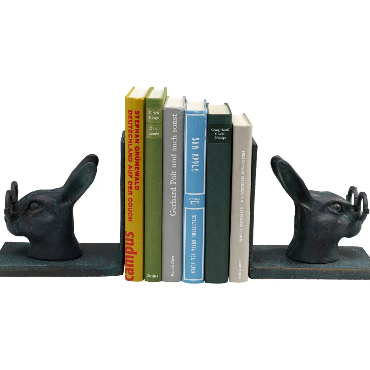 KARE Design Deko & Geschenkartikel | Buchstutze Smart Rabbit (2/Set)