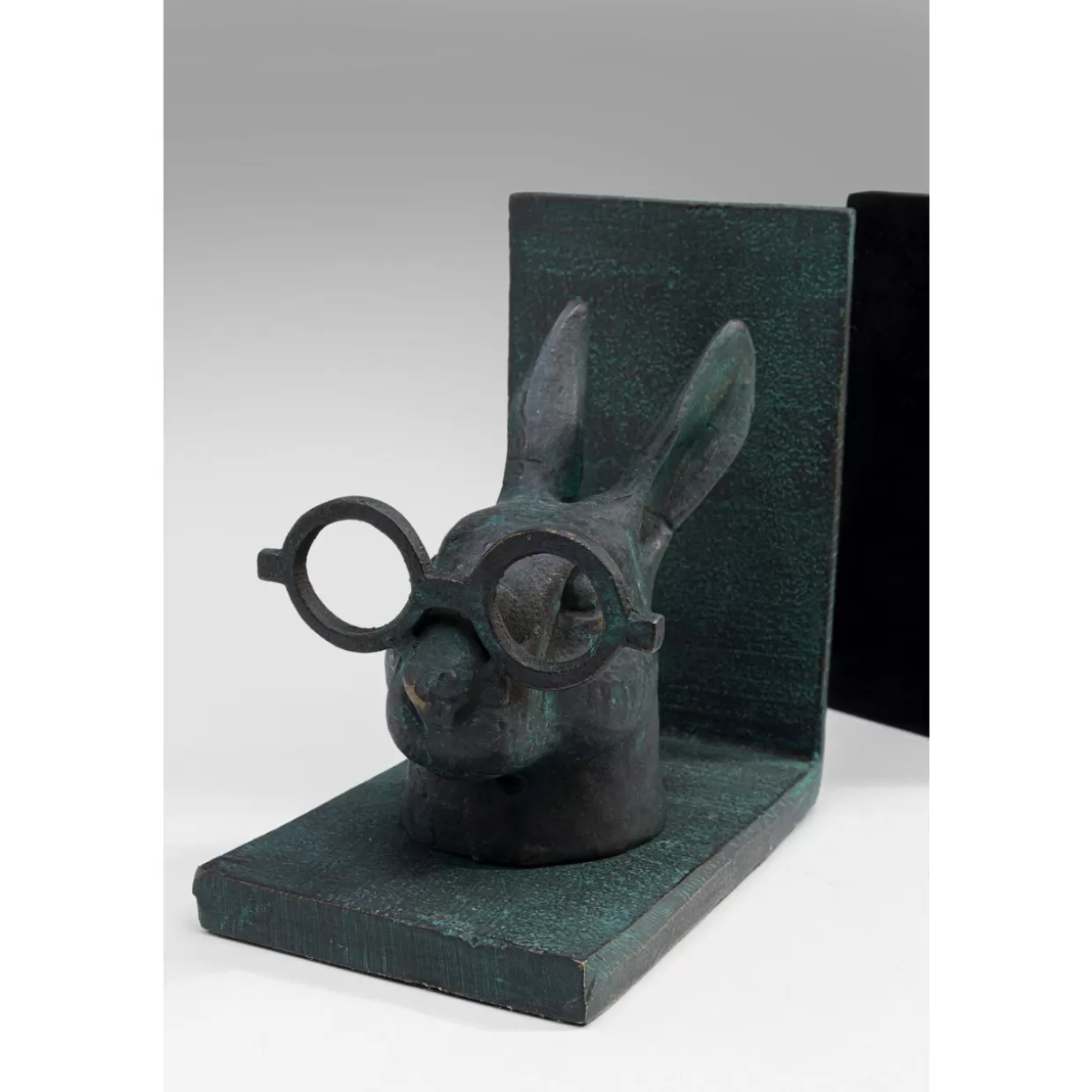 KARE Design Deko & Geschenkartikel | Buchstutze Smart Rabbit (2/Set)