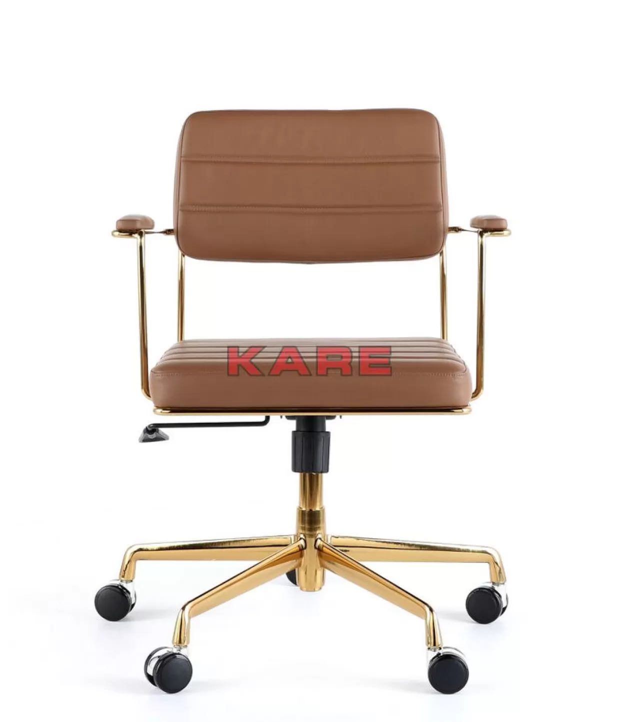 KARE Design Stühle | Burodrehstuhl Dottore Braun