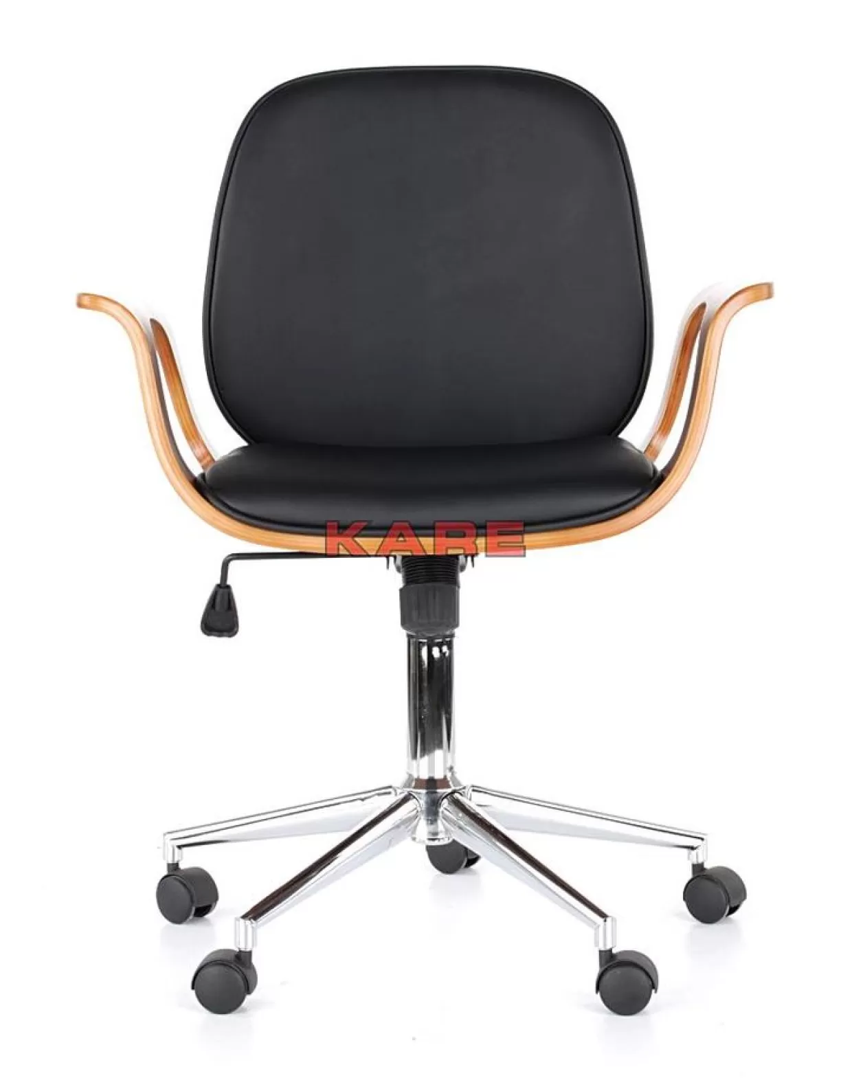 KARE Design Stühle | Burodrehstuhl Patron Walnut