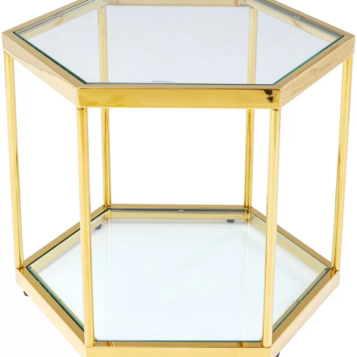 KARE Design Tische | Couchtisch Comb Gold 45