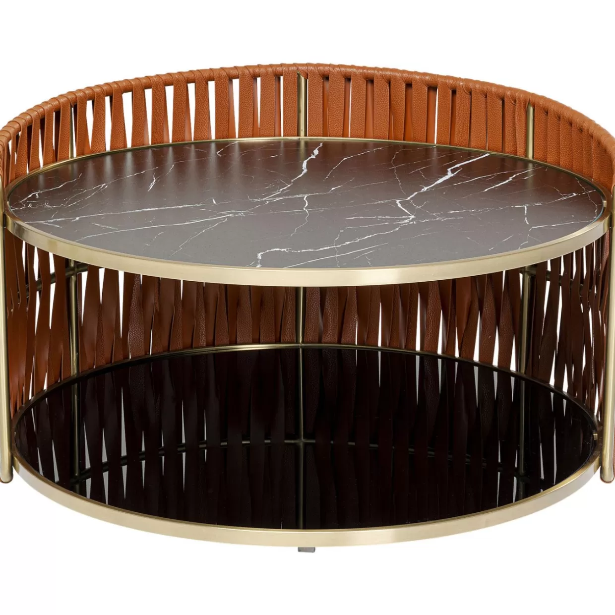 KARE Design Tische | Couchtisch Copper O86Cm