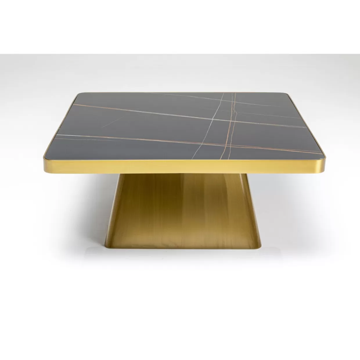 KARE Design Tische | Couchtisch Miler Gold 80X80Cm