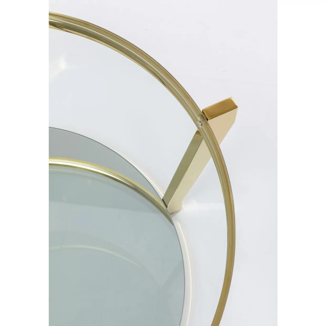 KARE Design Tische | Couchtisch Monocolo Gold O90