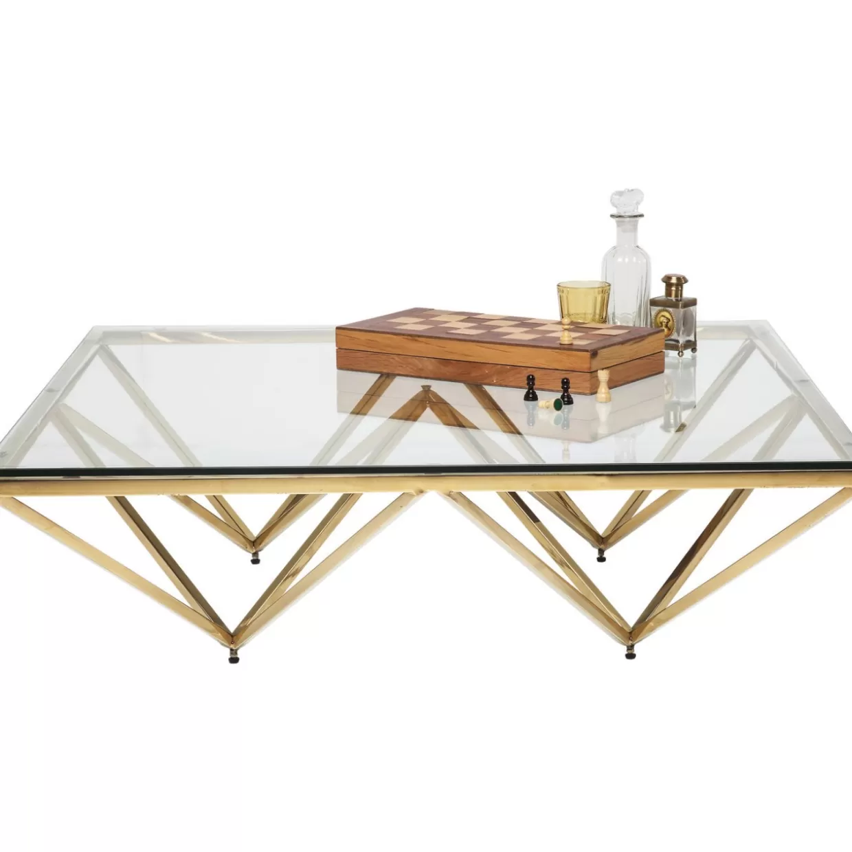KARE Design Tische | Couchtisch Network Gold 105X105Cm