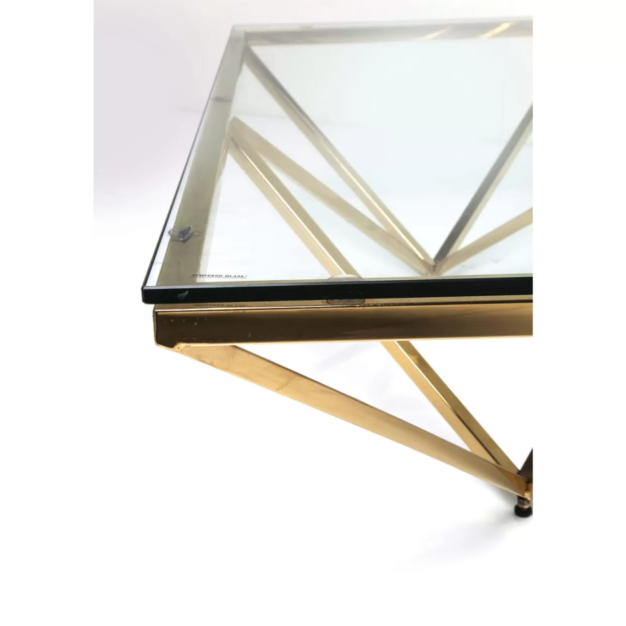 KARE Design Tische | Couchtisch Network Gold 105X105Cm