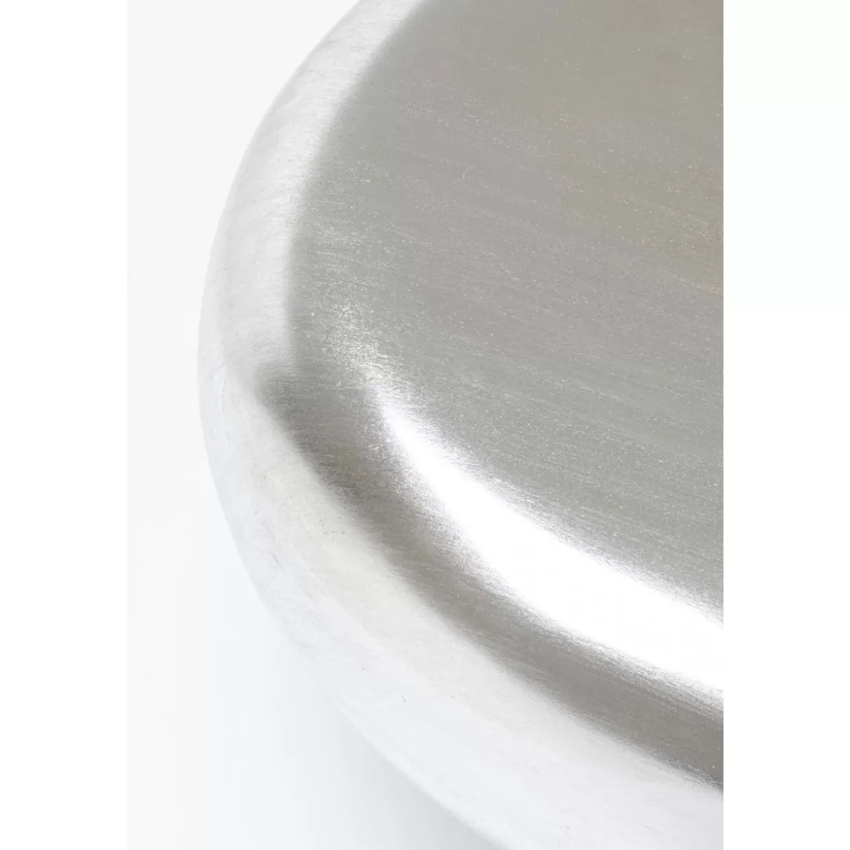 KARE Design Tische | Couchtisch Pebble Silber 122X96