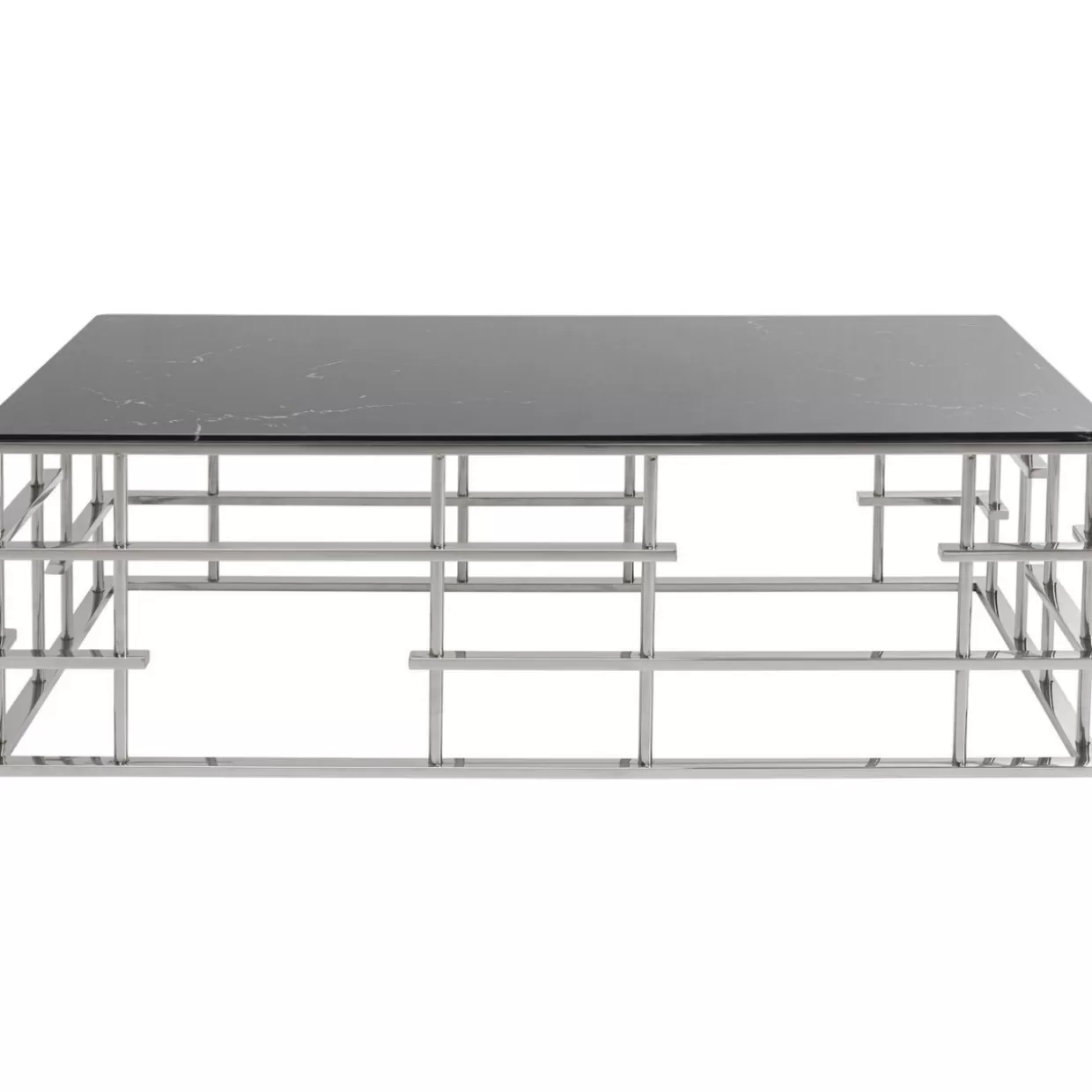 KARE Design Tische | Couchtisch Rome Silber 130X70Cm