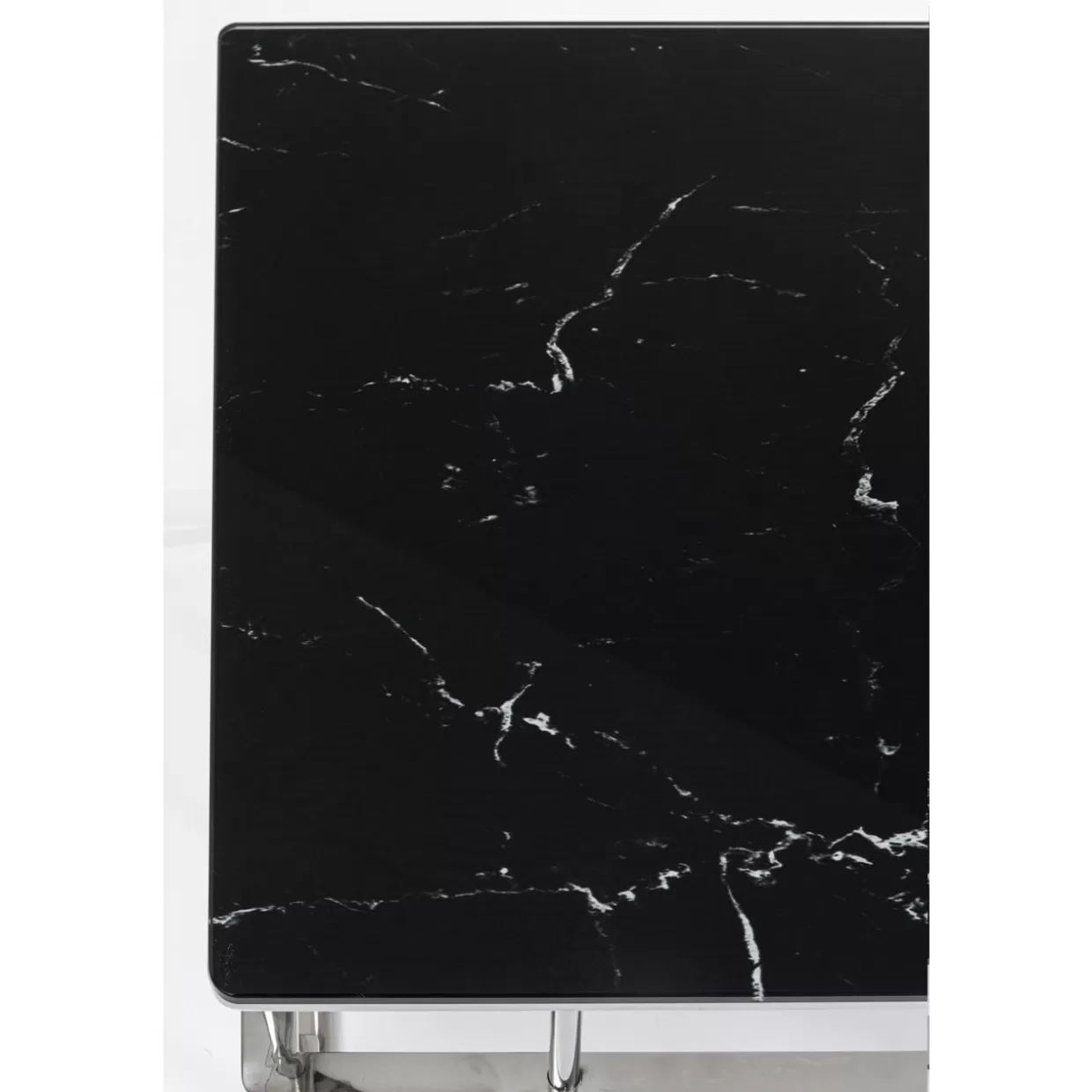 KARE Design Tische | Couchtisch Rome Silber 130X70Cm