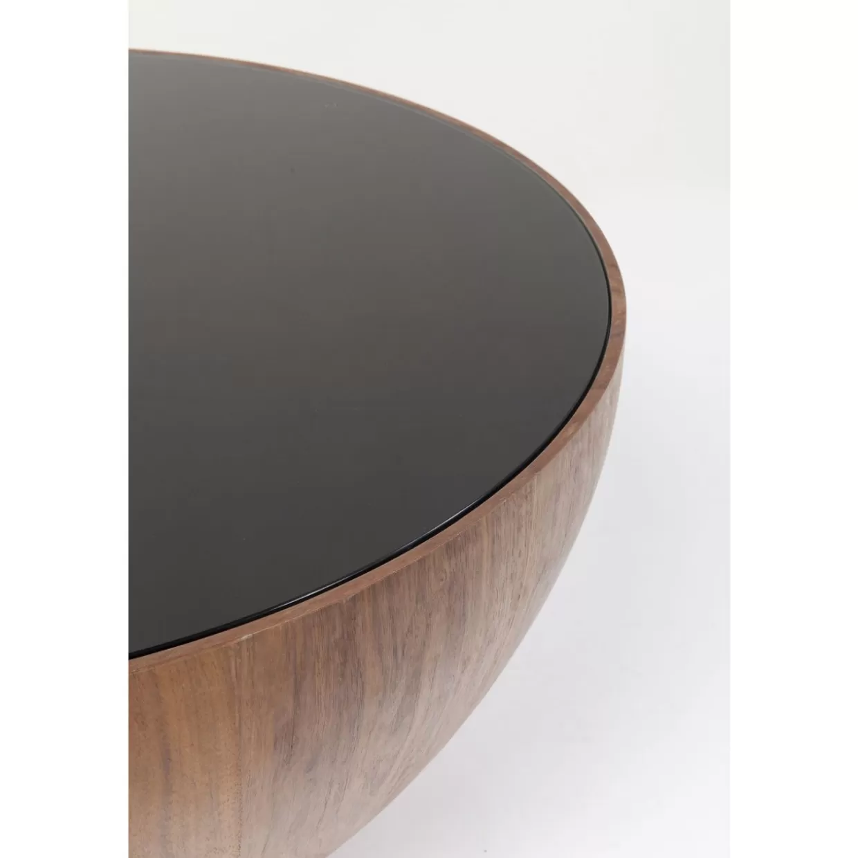 KARE Design Tische | Couchtisch Tear Drops Walnuss O80Cm