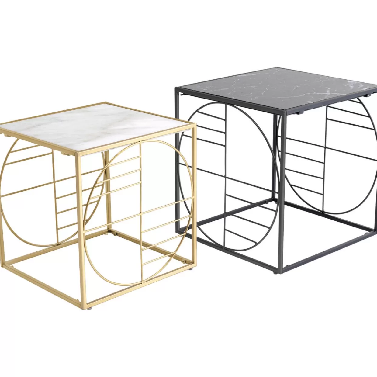 KARE Design Tische | Couchtisch Techno 1 (2/Set)