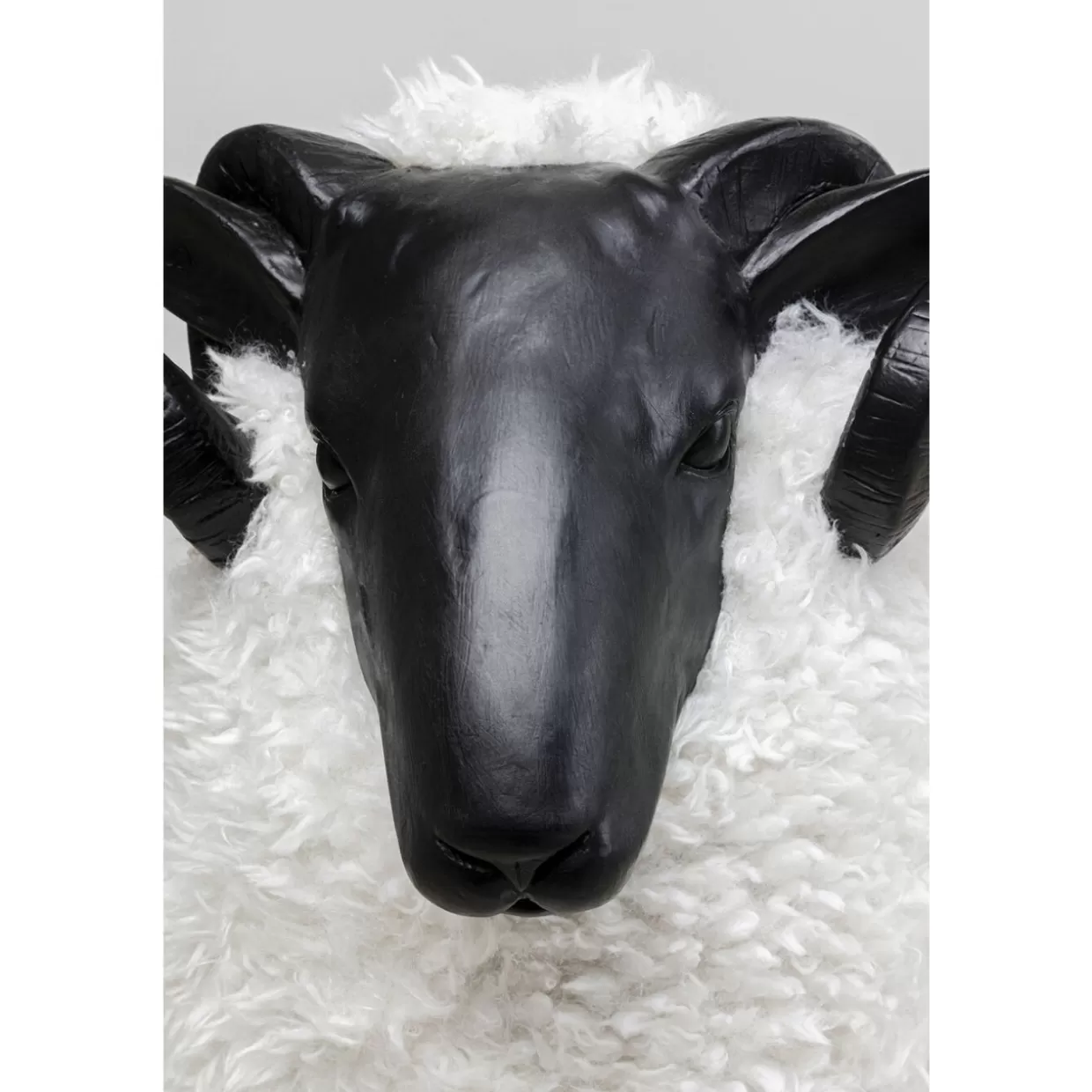 KARE Design Deko & Geschenkartikel | Deko Figur Bathilde Ram Weis 78Cm