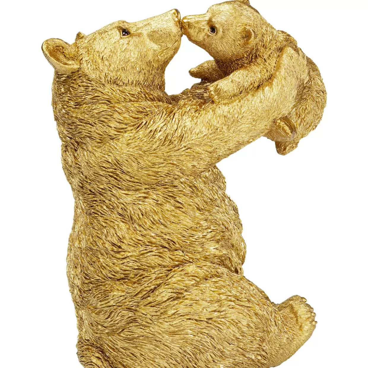 KARE Design Deko & Geschenkartikel | Deko Figur Bear Lucky Mom Gold 27Cm