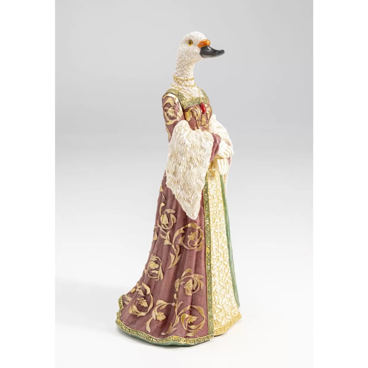 KARE Design Deko & Geschenkartikel | Deko Figur Bird Lady Duck Weis 31Cm