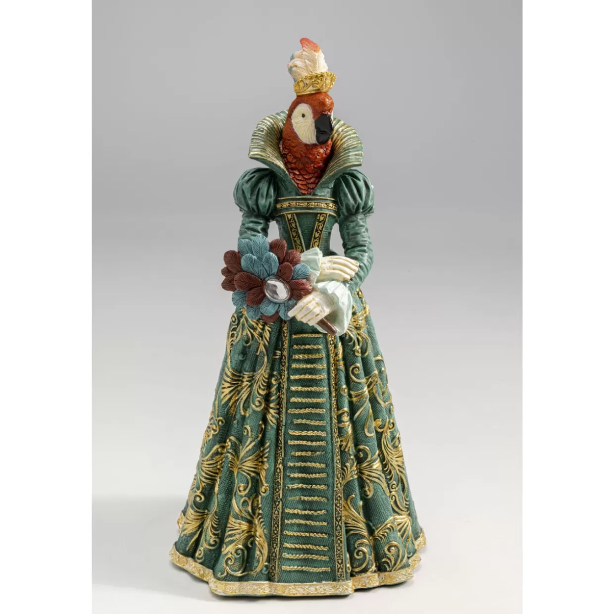 KARE Design Deko & Geschenkartikel | Deko Figur Bird Lady Parrot 32Cm