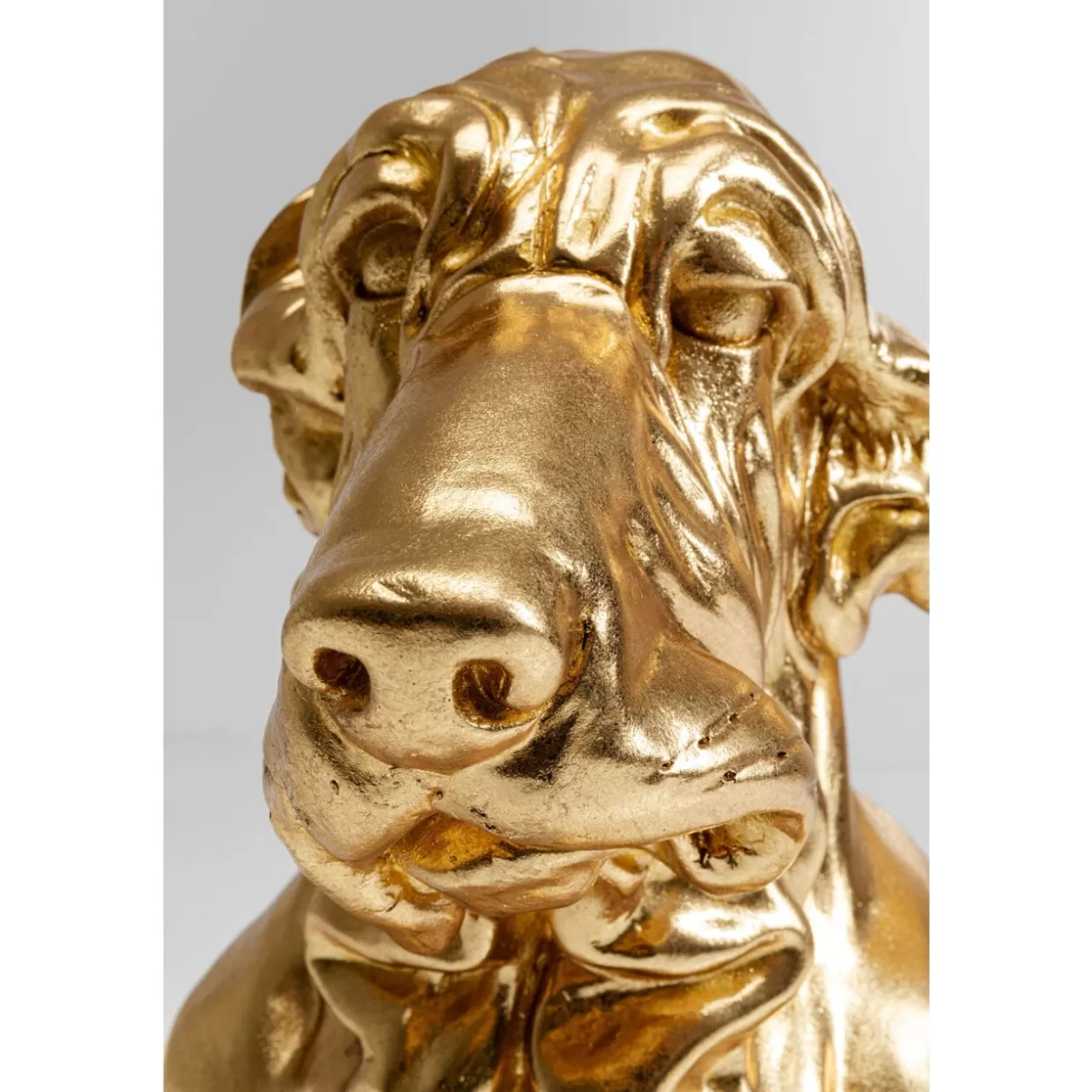 KARE Design Deko & Geschenkartikel | Deko Figur Coiffed Dog Gold 52Cm
