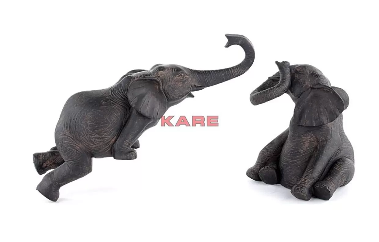 KARE Design Deko & Geschenkartikel | Deko Figur Elefant Zirkus (2/Set)
