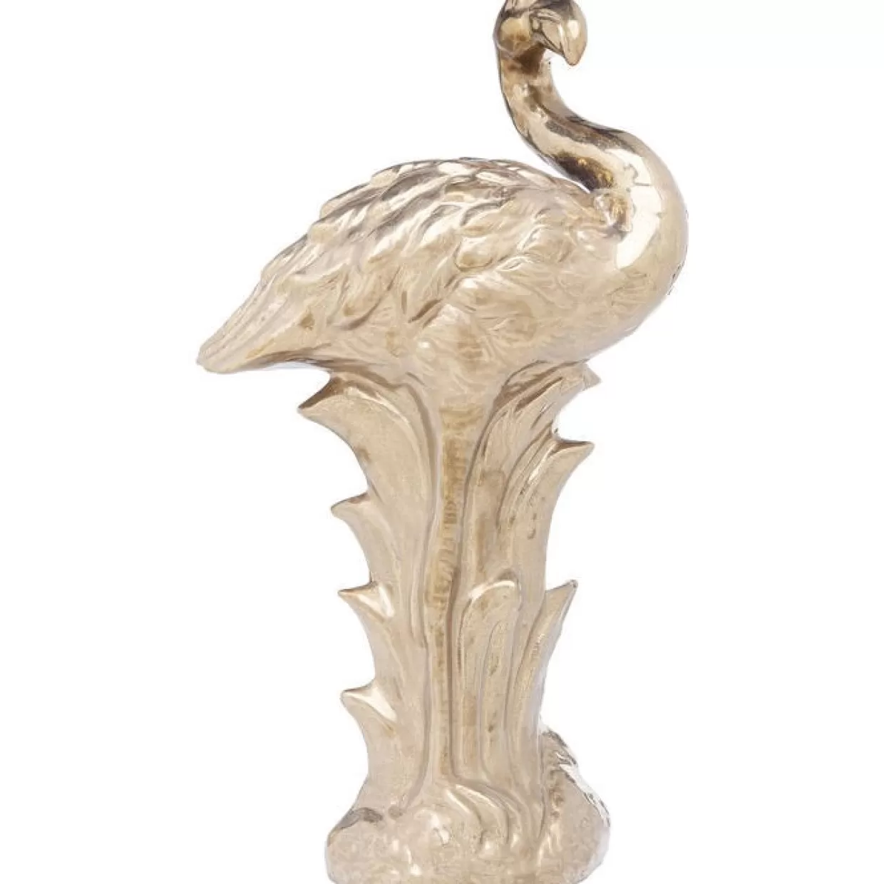 KARE Design Deko & Geschenkartikel | Deko Figur Flamingo Front Gold