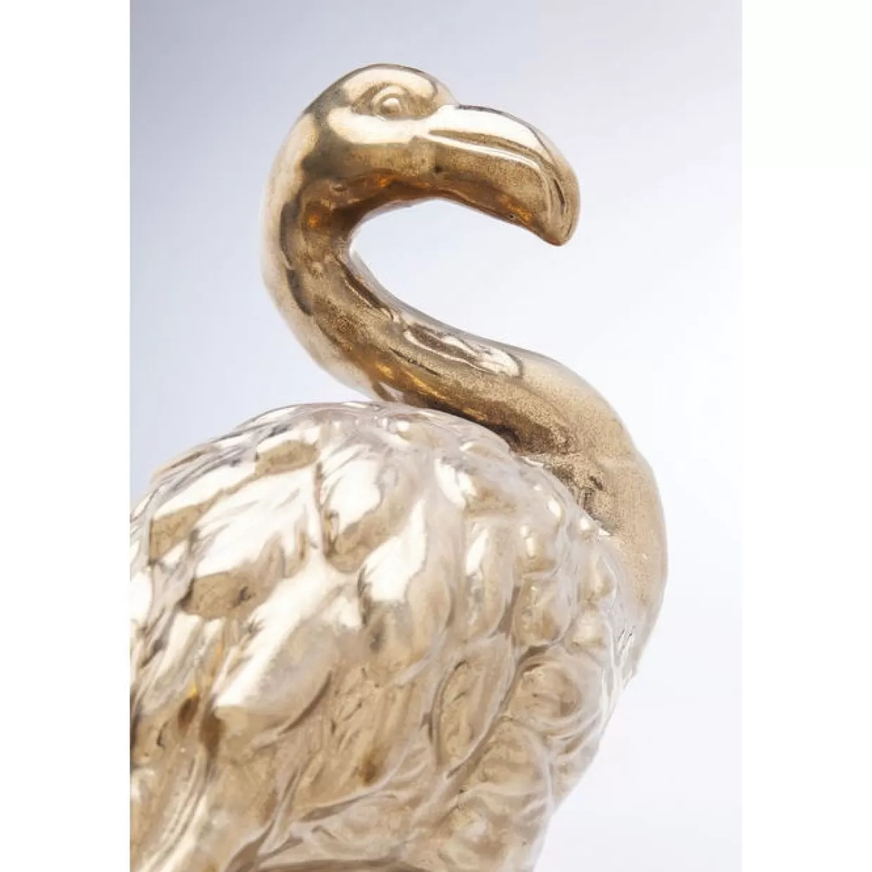 KARE Design Deko & Geschenkartikel | Deko Figur Flamingo Front Gold
