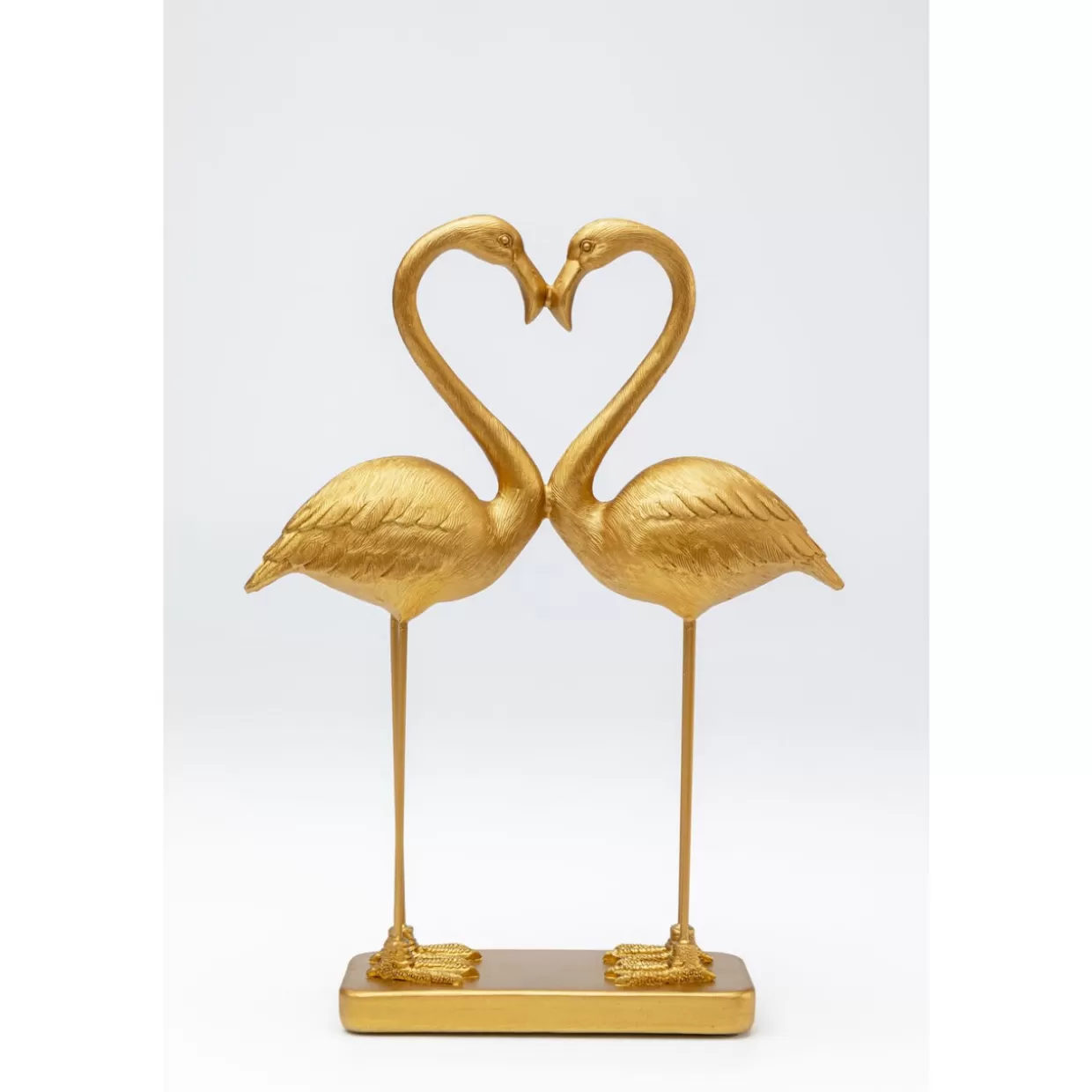 KARE Design Deko & Geschenkartikel | Deko Figur Flamingo Love Gold 39Cm
