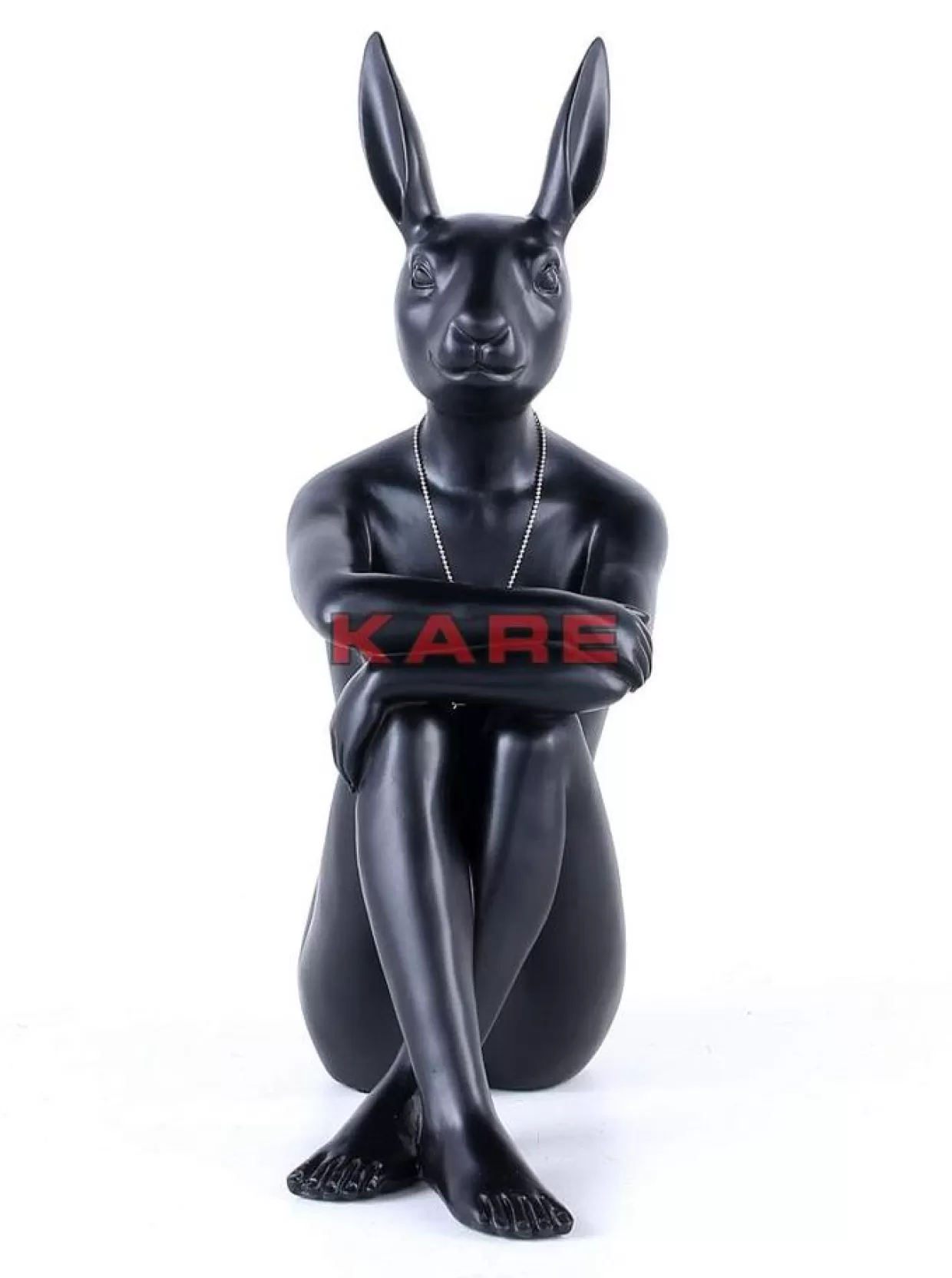 KARE Design Deko & Geschenkartikel | Deko Figur Gangster Rabbit Schwarz