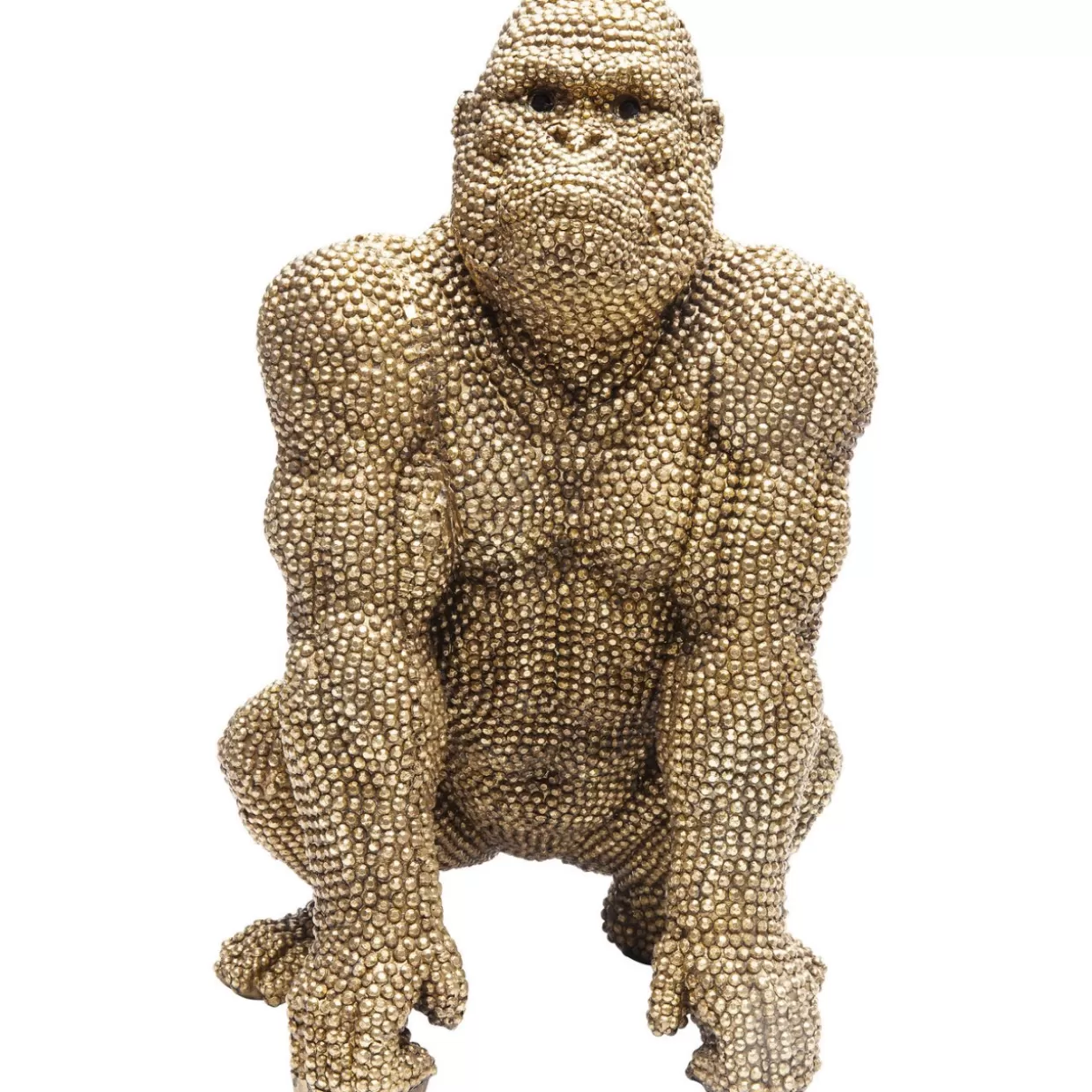 KARE Design Deko & Geschenkartikel | Deko Figur Gorilla Gold 46Cm