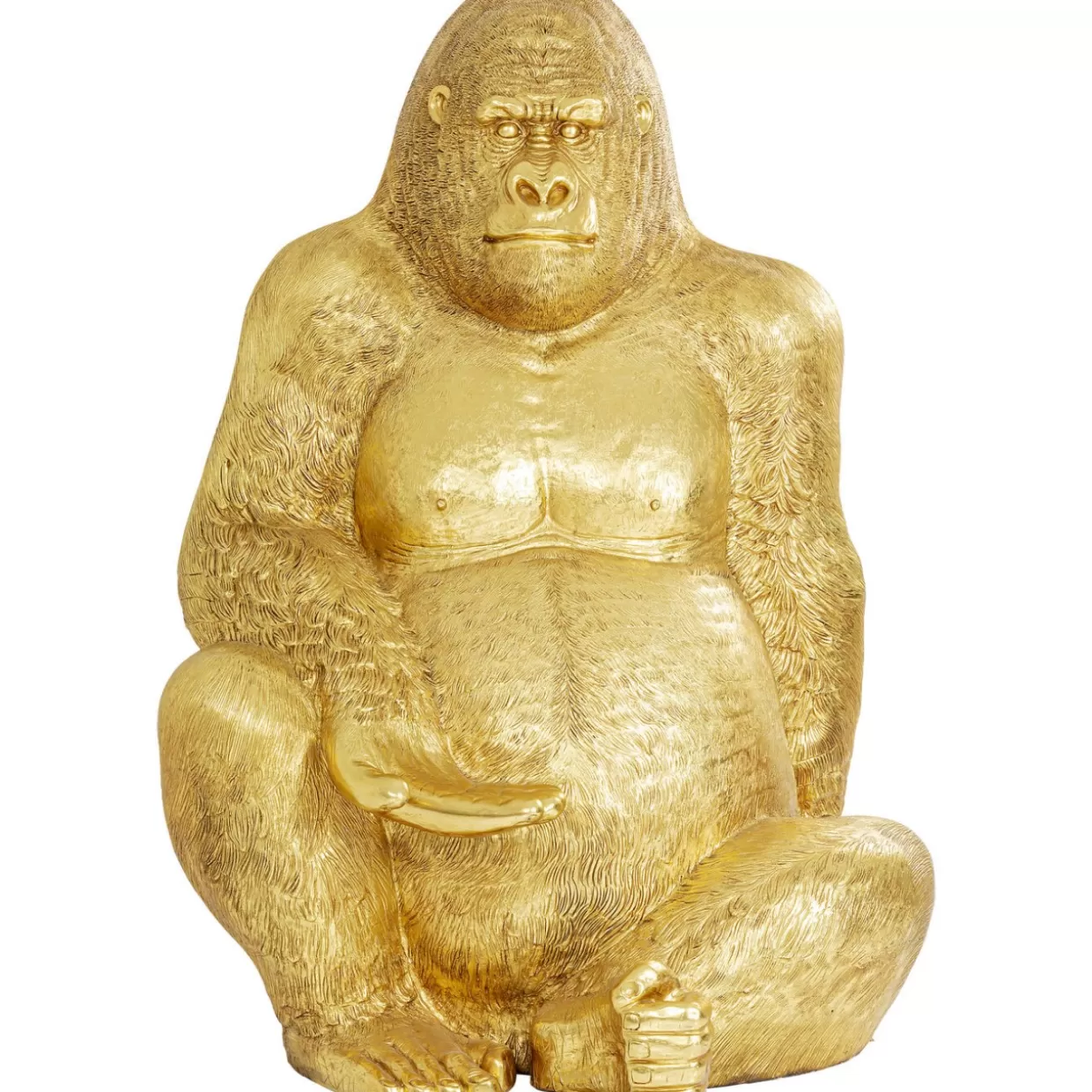 KARE Design Deko & Geschenkartikel | Deko Figur Gorilla Gold Xl 180