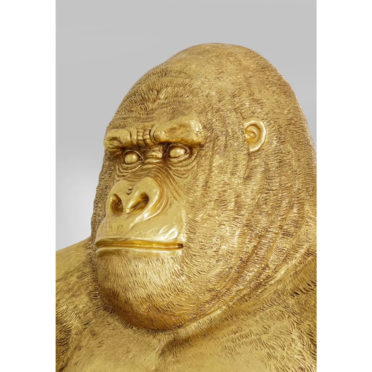 KARE Design Deko & Geschenkartikel | Deko Figur Gorilla Gold Xl 180