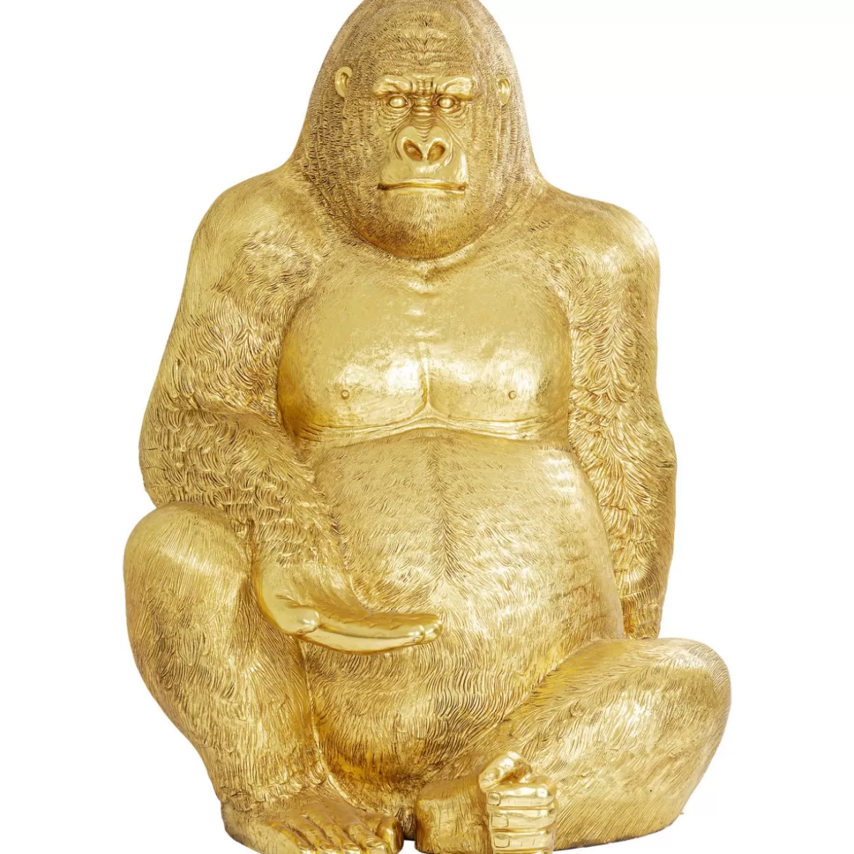 KARE Design Deko & Geschenkartikel | Deko Figur Gorilla Gold Xxl 249