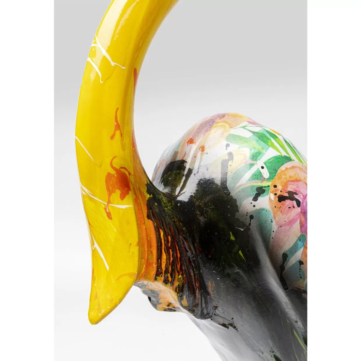 KARE Design Deko & Geschenkartikel | Deko Figur Heron Gelb 70Cm