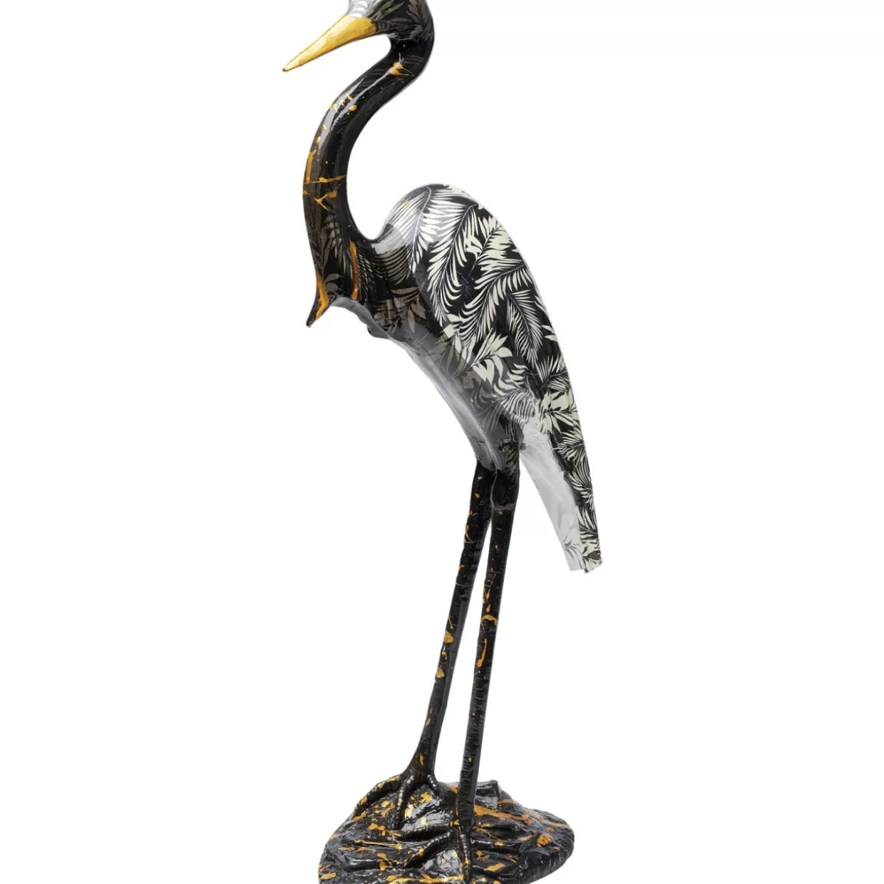 KARE Design Deko & Geschenkartikel | Deko Figur Heron Schwarz 70Cm