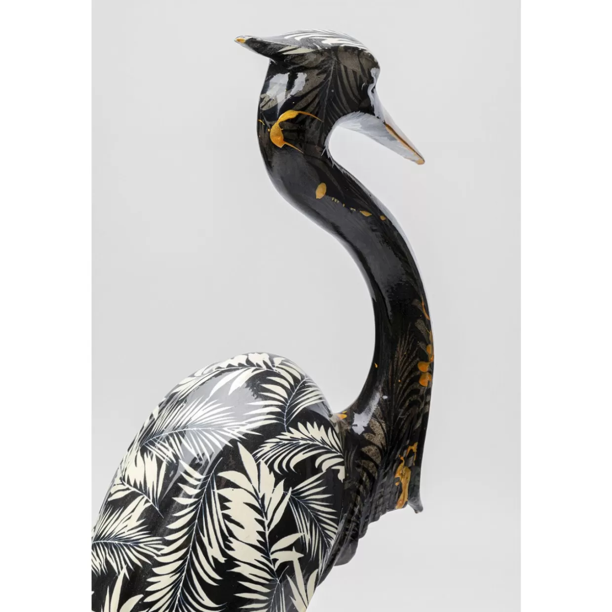 KARE Design Deko & Geschenkartikel | Deko Figur Heron Schwarz 70Cm