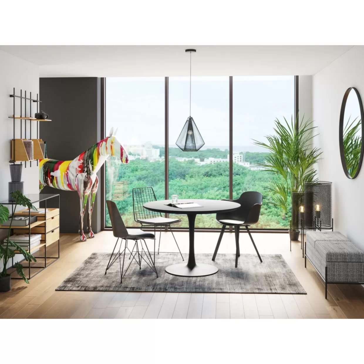 KARE Design Deko & Geschenkartikel | Deko Figur Horse Colore