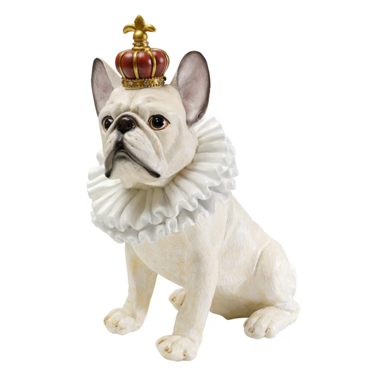 KARE Design Deko & Geschenkartikel | Deko Figur King Dog Weis 33Cm