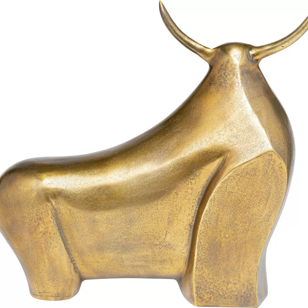 KARE Design Deko & Geschenkartikel | Deko Figur Proud Bull Brass 51Cm