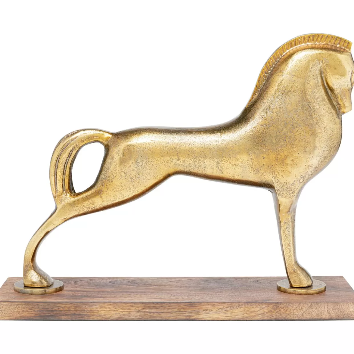 KARE Design Deko & Geschenkartikel | Deko Figur Proud Horse Brass 31Cm