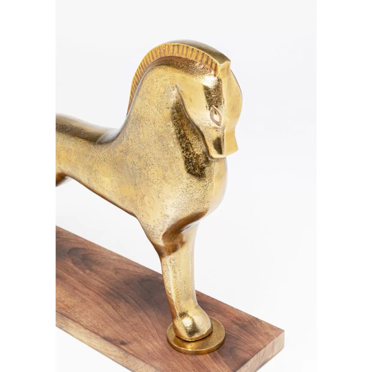 KARE Design Deko & Geschenkartikel | Deko Figur Proud Horse Brass 31Cm