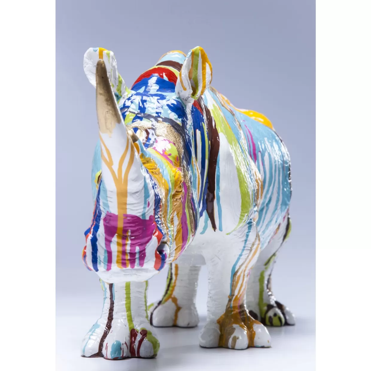 KARE Design Deko & Geschenkartikel | Deko Figur Rhino Colore 26Cm
