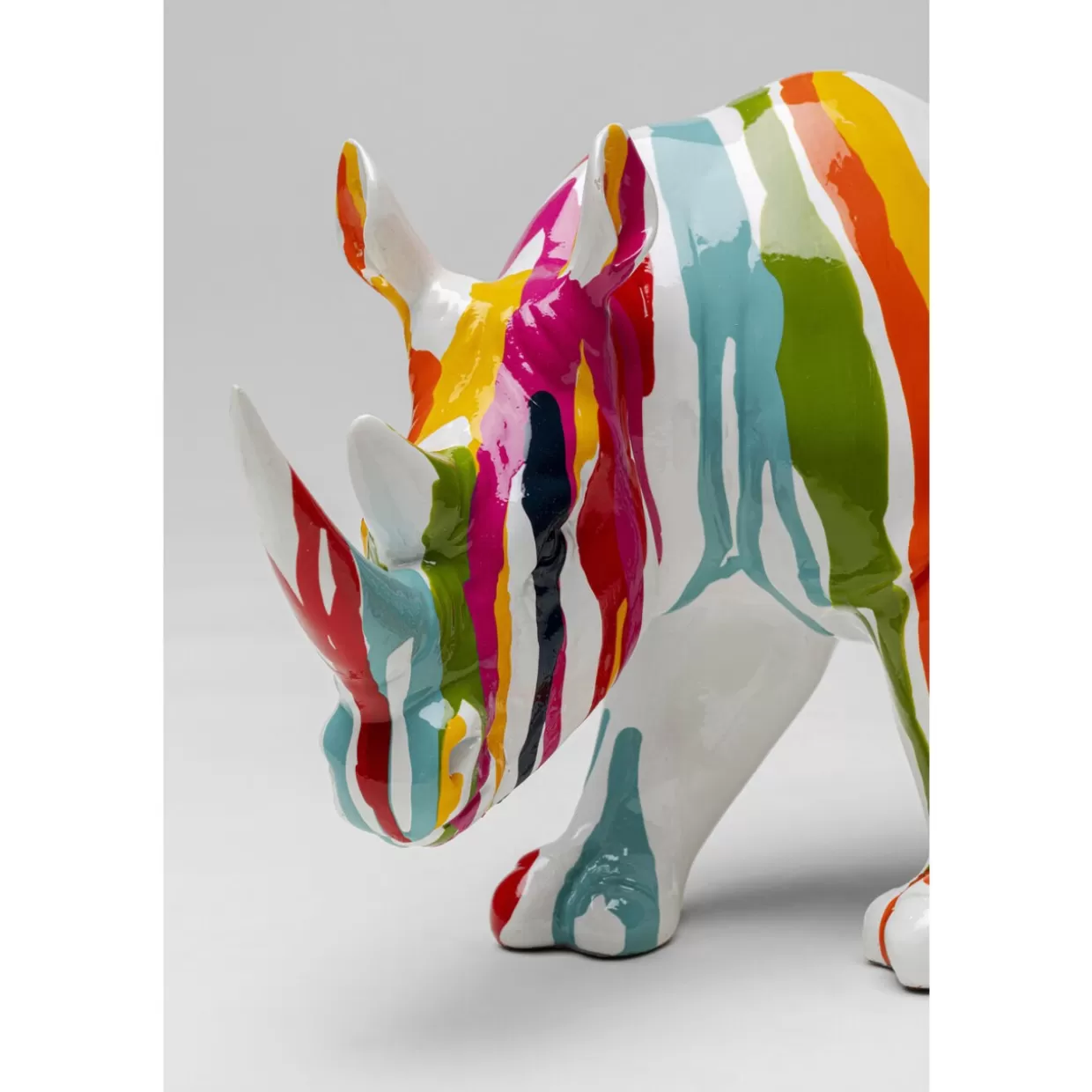 KARE Design Deko & Geschenkartikel | Deko Figur Rhino Holi 18Cm