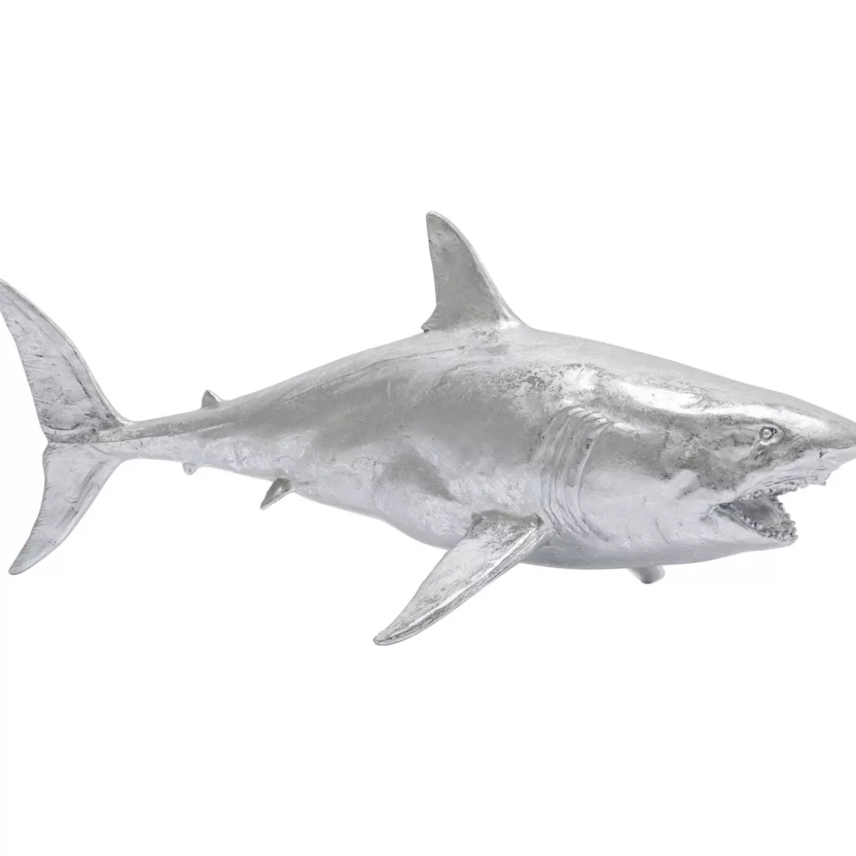 KARE Design Deko & Geschenkartikel | Deko Figur Shark Henry Silber 106Cm