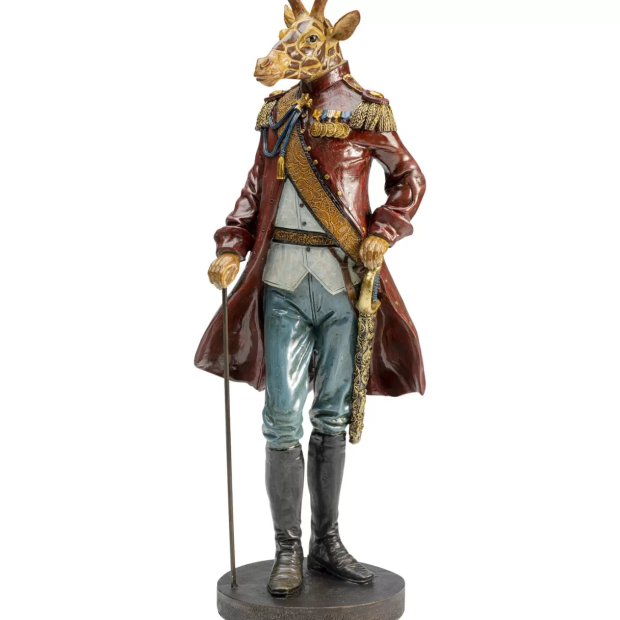 KARE Design Deko & Geschenkartikel | Deko Figur Sir Giraffe Standing