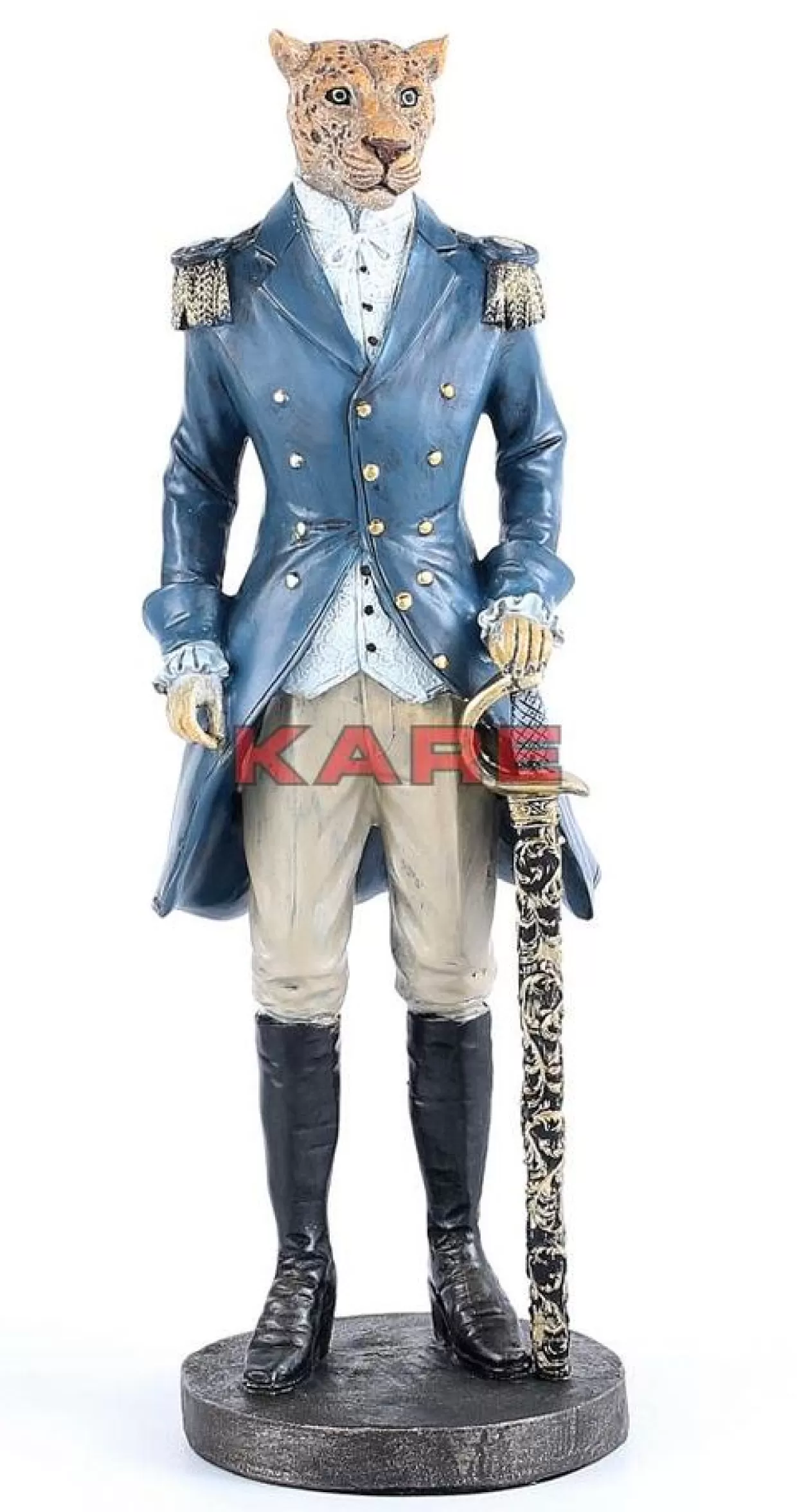 KARE Design Deko & Geschenkartikel | Deko Figur Sir Leopard Standing